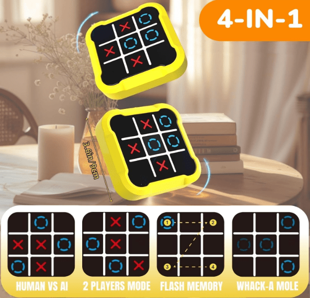 4in1 Tic Tac Toe Game - Toy Emporium
