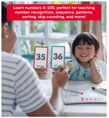 Flash Cards: Numbers 0 - 100 - Toy Emporium