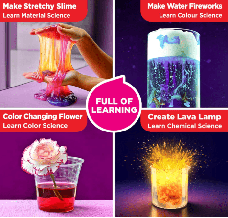 Girls Science Kit 100 Experiments - Toy Emporium