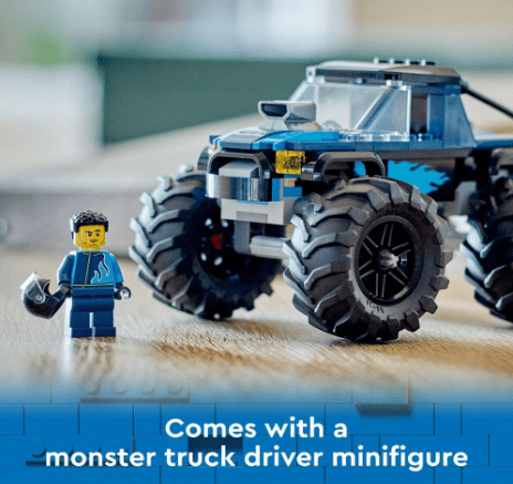 LEGO City Blue Monster Truck - Toy Emporium