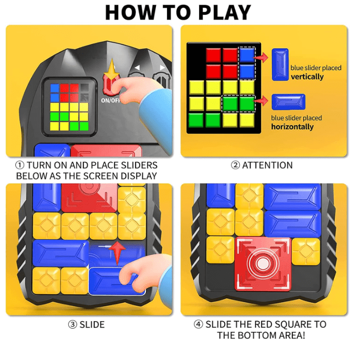 Logical Sliding Puzzle - Toy Emporium