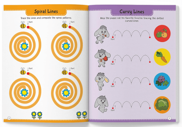 101 Pencil Control Activity Book - Toy Emporium