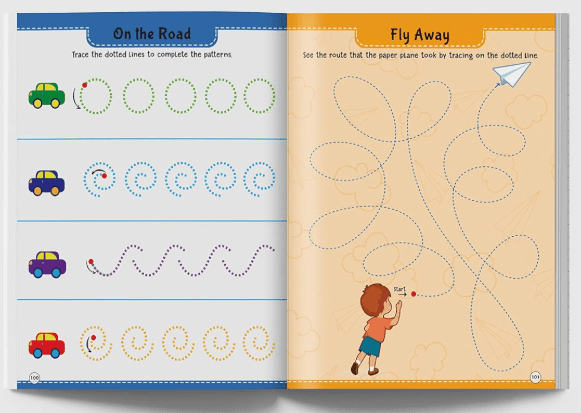 101 Pencil Control Activity Book - Toy Emporium