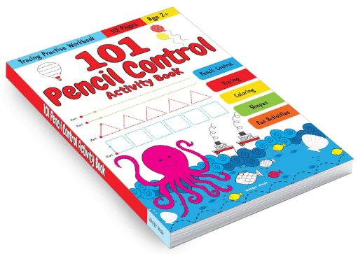 101 Pencil Control Activity Book - Toy Emporium