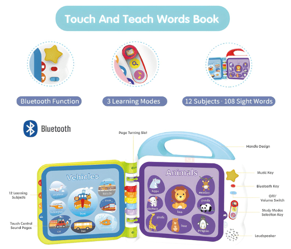 108 Words - Interactive Book - Toy Emporium