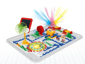 124pc Electronic Building Blocks (Circuit Board) - Toy Emporium