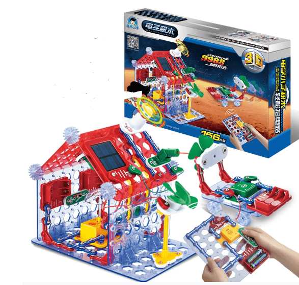 156pc Electronic Building Blocks ( Circuit Board) - Toy Emporium