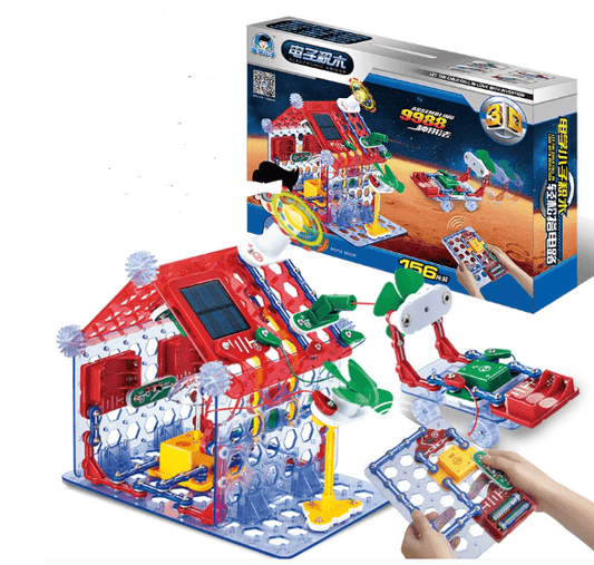 156pc Electronic Building Blocks ( Circuit Board) - Toy Emporium