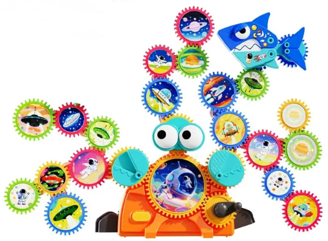 22pc Gear Building Blocks - Toy Emporium