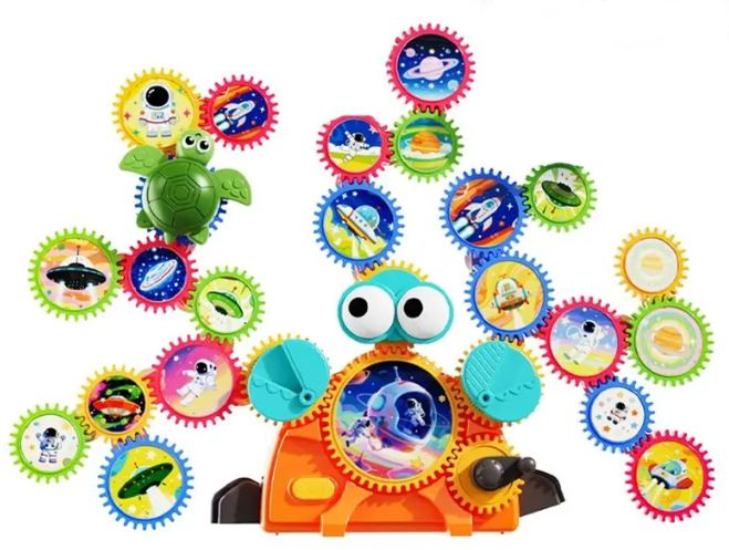 22pc Gear Building Blocks - Toy Emporium