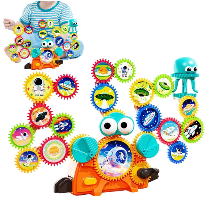 22pc Gear Building Blocks - Toy Emporium