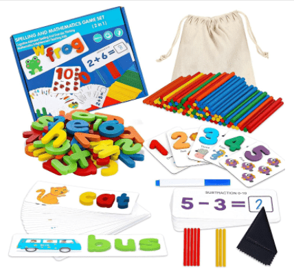 2in1 Spelling and Mathematics - Toy Emporium