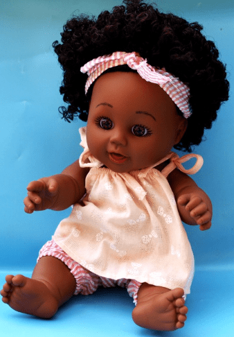 30cm African Vinyl Doll - Toy Emporium