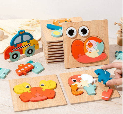 3D Wooden Jigsaw Puzzles - Toy Emporium