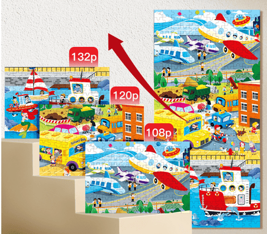 3in1 Jigsaw Puzzle - Toy Emporium