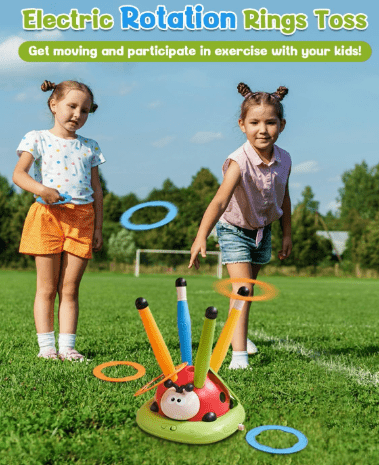 3in1 Musical Rotation Jump,Toss and Rocket Launcher - Toy Emporium