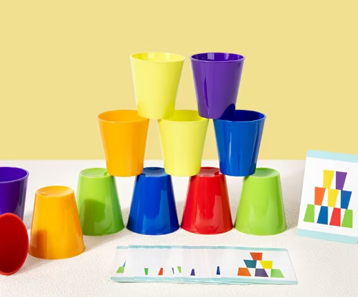 4in1 Colour Sorting Cups - Toy Emporium