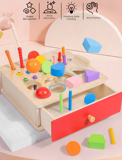 4in1 Montessori Sorting Box - Toy Emporium