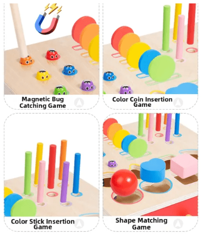 4in1 Montessori Sorting Box - Toy Emporium
