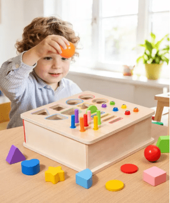 4in1 Montessori Sorting Box - Toy Emporium