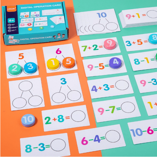 Addition and Subtraction Ten Grid - Toy Emporium