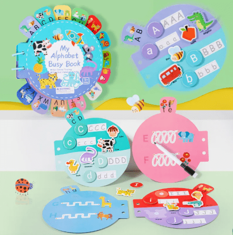 Alphabet Busy Book - Toy Emporium