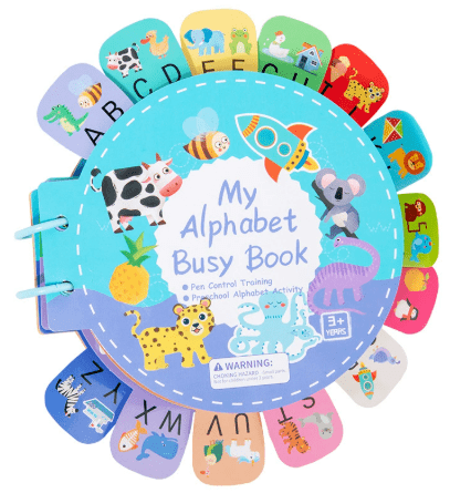 Alphabet Busy Book - Toy Emporium