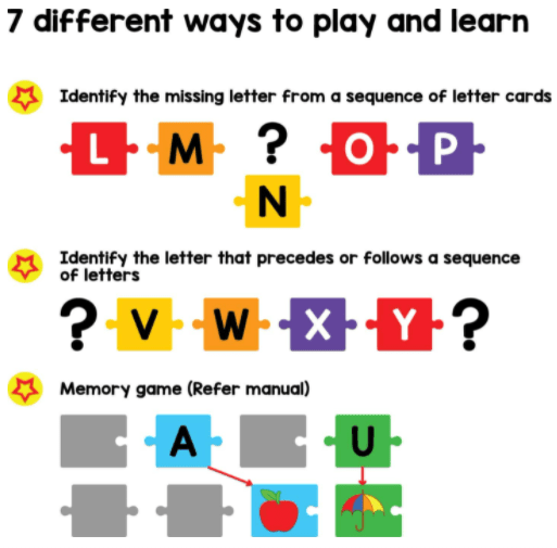 Alphabet Matching Puzzles - Toy Emporium