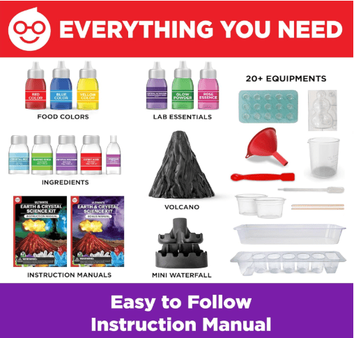 Earth and Crystal Science Kit - Toy Emporium