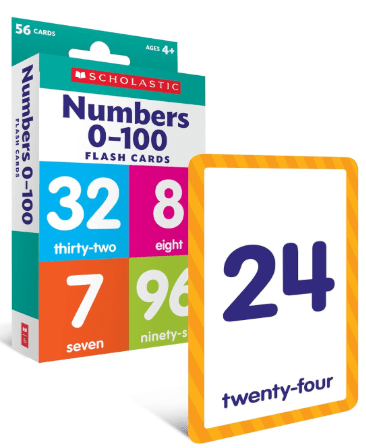 Flash Cards: Numbers 0 - 100 - Toy Emporium