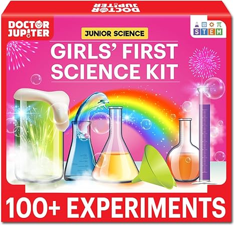 Girls Science Kit 100 Experiments - Toy Emporium