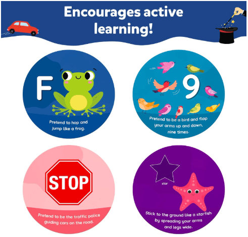 Jump and Learn Flash Cards - Toy Emporium