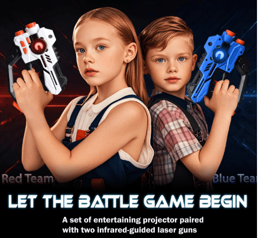 Laser Tag with Projector - Toy Emporium