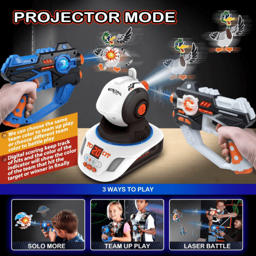 Laser Tag with Projector - Toy Emporium