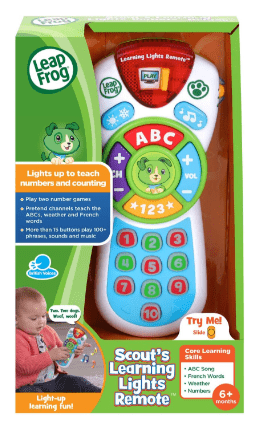LeapFrog Learning Lights Remote - Toy Emporium
