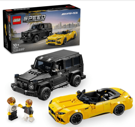 LEGO Speed Champions Mercedes - AMG G63 & Mercedes - AMG SL 63 - Toy Emporium