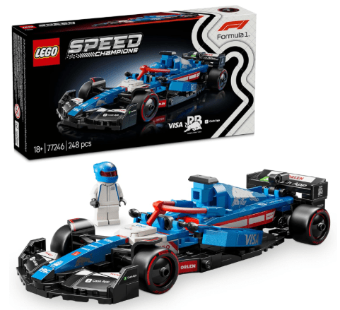 LEGO Speed Champions Visa RB VCARBF1 Race Car Model - Toy Emporium