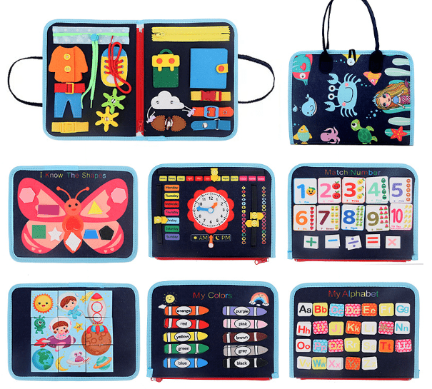 Montessori Busy Book - Toy Emporium