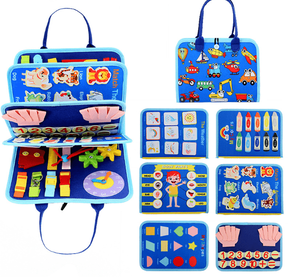 Montessori Busy Book - Toy Emporium