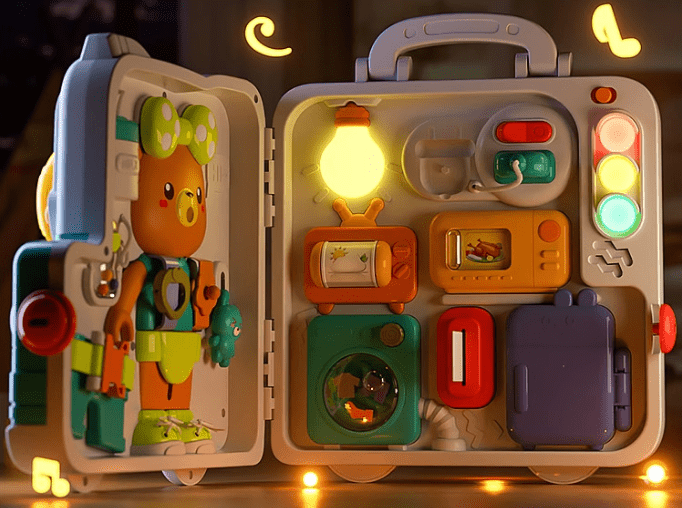 Multi Functional Busy Board - Toy Emporium