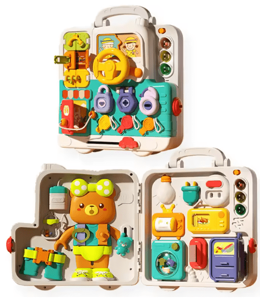 Multi Functional Busy Board - Toy Emporium