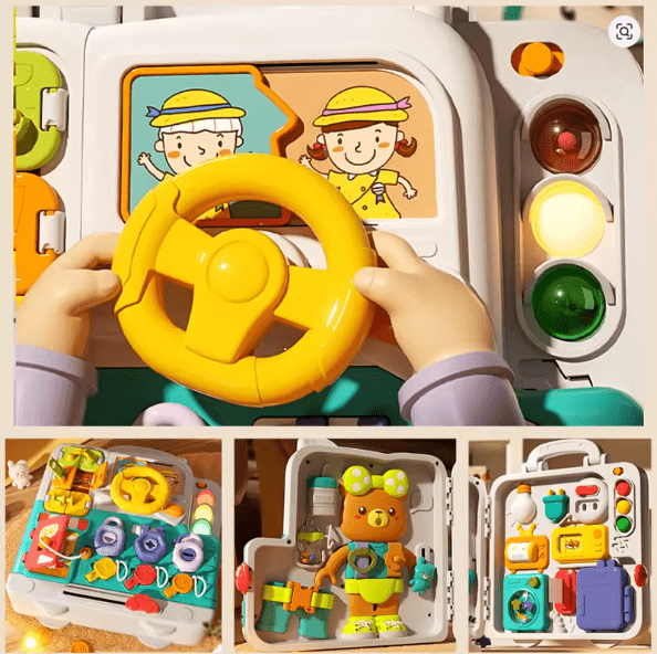 Multi Functional Busy Board - Toy Emporium