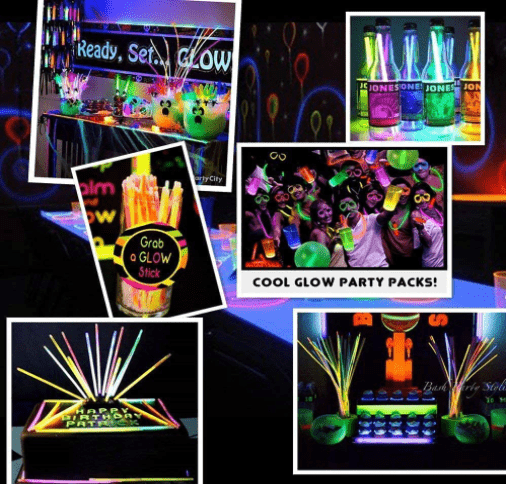 Neon Party Glow Sticks - Toy Emporium