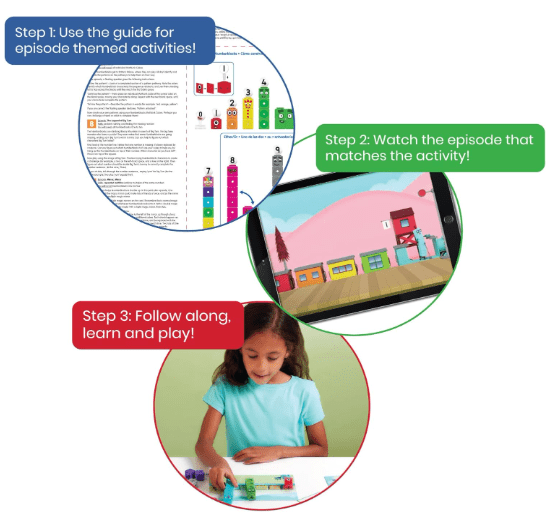 Numberblocks MathLink Cubes 1 - 10 - Toy Emporium