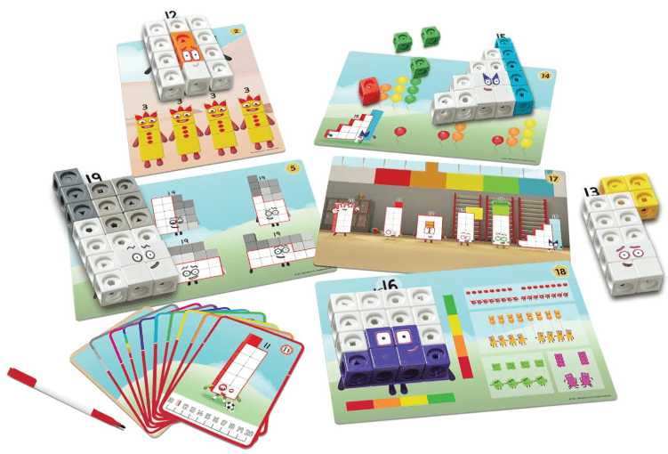 Numberblocks MathLink Cubes 11 - 20 - Toy Emporium