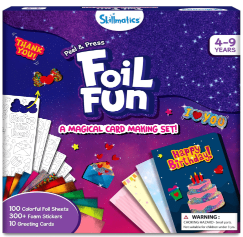 Peel and Press Foil Fun - Card Making Set - Toy Emporium
