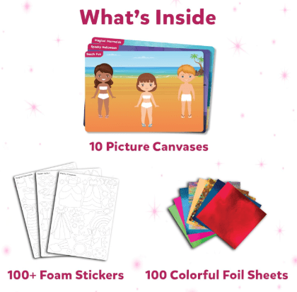 Peel and Press Foil Fun - Dress Up - Toy Emporium