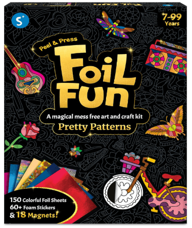 Peel and Press Foil Fun - Pretty Patterns - Toy Emporium