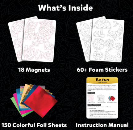 Peel and Press Foil Fun - Pretty Patterns - Toy Emporium