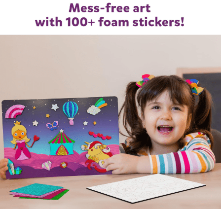 Peel and Press Foil Fun - Unicorns and Princesses - Toy Emporium